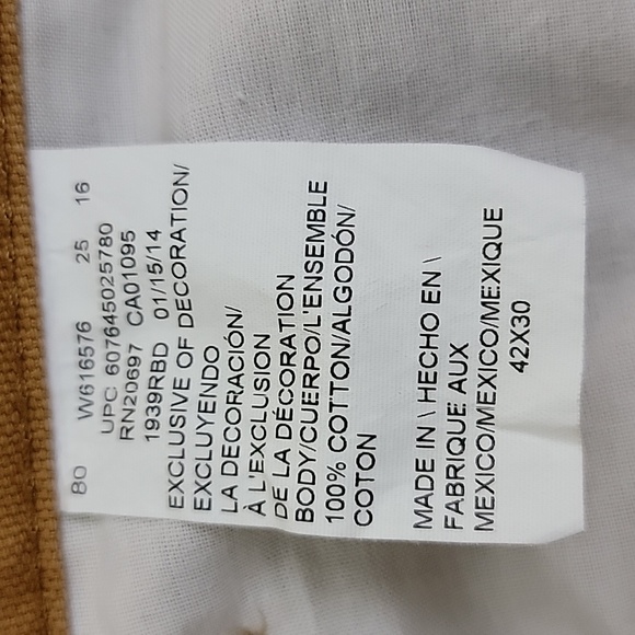 Dickies Tan Gold Cargo Carpenter Pants 42 X 29 - Picture 15 of 16